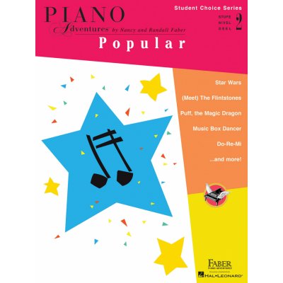 Faber Piano Adventures Student Choice Series Popular Level 2 noty na sólo klavír – Zboží Mobilmania