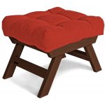 MarLiving Taburet BREEZIO 03 55 cm z masivu/červený – Zboží Dáma