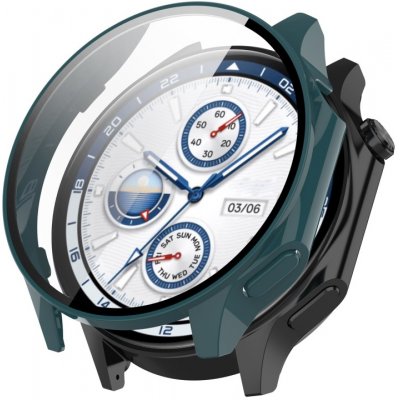 VSECHNONAMOBIL PC FULL COVER Plastový kryt se sklem pro OnePlus Watch 2 zelený 75669 – Zboží Živě