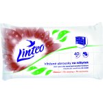 Vlhčené úklidové ubrousky Linteo na nábytek - 40 ks