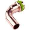 Tvarovka KAN-therm Copper V Oblouk Cu lisovací 90° SP5001V pro vodu/topení I/A 15 mm