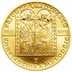 ČNB Zlatá mince 10000 Kč Příchod věrozvěstů Konstantina a Metoděje 2013 1 oz – Hledejceny.cz
