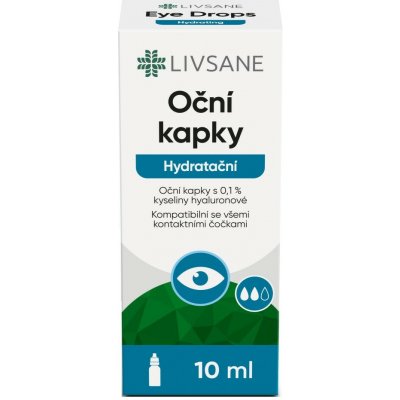 Livsane Oční kapky hydratační 10 ml – Zboží Mobilmania