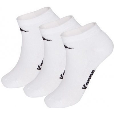 Kappa TESAZ ponožky 3pack bílá – Zboží Dáma