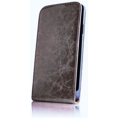 Pouzdro Sligo Case SLIGO Leather kožené Sony D2005 Xperia E1 hnědé – Sleviste.cz