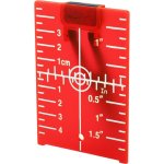 Extol Premium Terč pro zvýraznění laserového paprsku, červený 8823395 – Hledejceny.cz