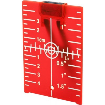 Extol Premium Terč pro zvýraznění laserového paprsku, červený 8823395 – Hledejceny.cz