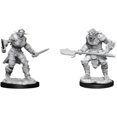 WizKids D&D Bugbear Male Barbarian & Bugbear Female Rogue Unpainted Dungeons & Dragons Nolzur's Marvelous Miniatures – Hledejceny.cz