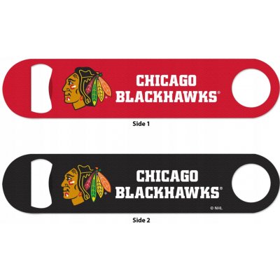 Otvírák Speed Chicago Blackhawks NHL Metal Bottle Opener 2 Sided, červená – Hledejceny.cz