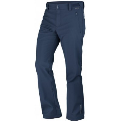 Northfinder pánské prodloužené Outdoor softshellové kalhoty Geron modrá – Zboží Mobilmania
