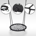 Malatec houpací kruh Kreis 100 cm černá – Sleviste.cz