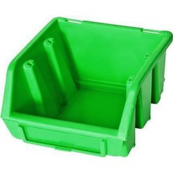 Ergobox Plastový box 1 7,5 x 11,2 x 11,6 cm, zelený