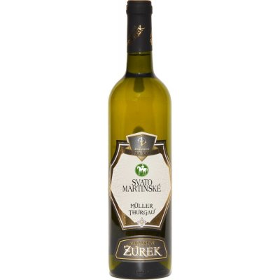 Vinařství Žůrek, Müller Thurgau Svatomartinské, jakostní, 2026, 0,75 l (holá láhev) – Hledejceny.cz