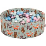 Divio suchý bazén 90x30 cm + 200 míčků vzor 204 – Sleviste.cz