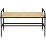 Wenko Loft přírodní/černý 85 x 50 x 33 cm – Zboží Dáma