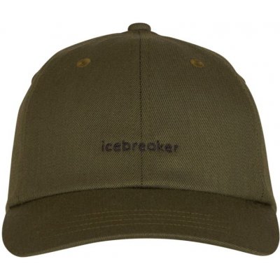 ICEBREAKER Icebreaker 6 Panel Hat Loden/Black vzorek – Zboží Mobilmania