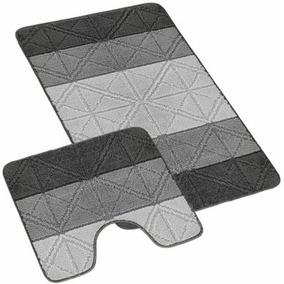 Bellatex Bany Trojúhelník šedá 60x100 cm – Zboží Dáma