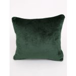 MKLuzkoviny.cz Mikroplyš Laura tmavě zelená 40 x 40 cm – Zboží Dáma