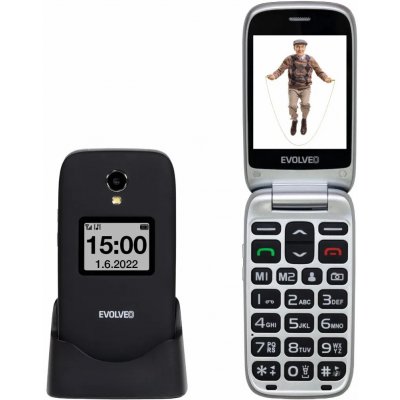 EVOLVEO EasyPhone FS Black – Hledejceny.cz