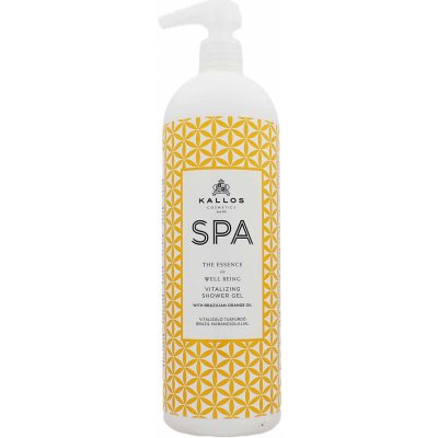Kallos SPA Orange Oil sprchový gel 1000 ml – Zboží Mobilmania