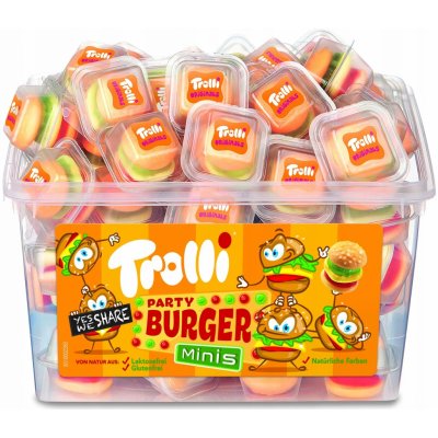 Trolli mini burger 60 ks – Zboží Dáma