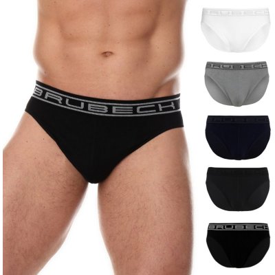 Brubeck slipy BE00290A Cotton šedé tmavá – Hledejceny.cz