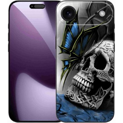 mmCase na iPhone 17 Air - motýl a lebka – Zboží Mobilmania