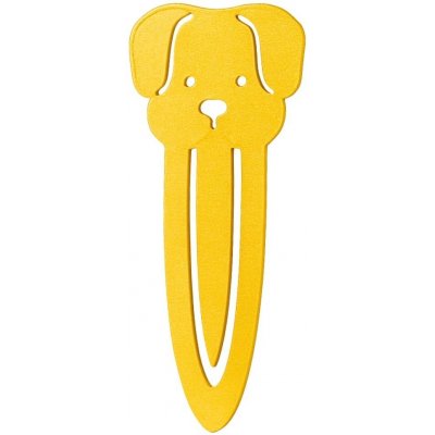 Pes záložka z 3D tiskárny | Psí 3D záložka | Svíčkománie3D Barva: Zlatá leská – Sleviste.cz