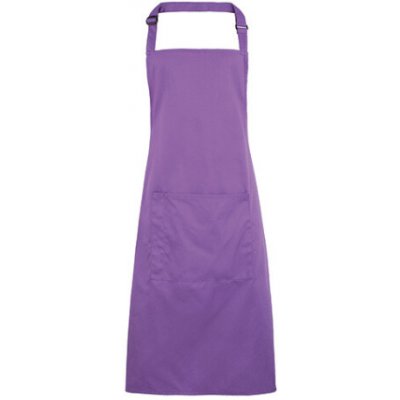 Premier Workwear Pracovní zástěra za krk s kapsou PR154 Rich Violet Pantone 2587 72x86cm – Hledejceny.cz