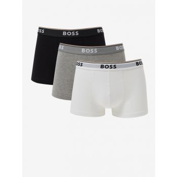 Boss pánské boxerky černé 3 ks