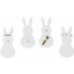 räder Velikonoční dekorace Rabbits Mini – set 4 ks, porcelán – Hledejceny.cz