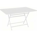 Fermob Caractére 128 x 90 cm kovový skládací stůl Bílý – Hledejceny.cz