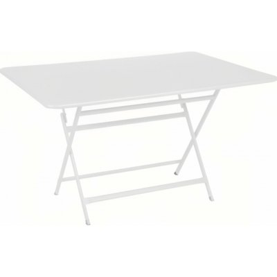 Fermob Caractére 128 x 90 cm kovový skládací stůl Bílý – Hledejceny.cz