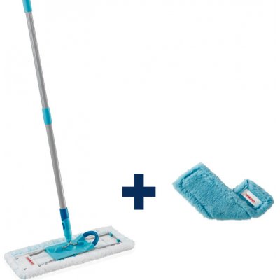 Leifheit 55170 Podlahový mop PROFI Micro Duo s kovovou tyčí + náhrada Static Plus 55170 – Hledejceny.cz