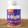 Vitamín a minerál Jarrow K-Right komplex vitaminu K 60 softgel kapslí