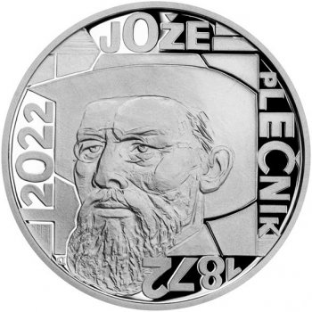 Česká mincovna 200 Kč 2022 Jože Plečnik proof 13 g