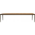 Tribu Jídelní stůl Nagomi, obdélníkový 320x100x74,8 cm, rám hliník dark bronze, deska teak – Hledejceny.cz