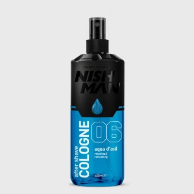 Nishman After Shave Cologne Aqua D'Asil kolínská voda po holení 400 ml – Hledejceny.cz