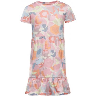 Alpine Pro Irego dívčí šaty růžová mix – Zbozi.Blesk.cz