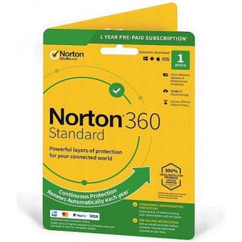 Norton 360 STANDARD 10GB + VPN 1 lic. 12 mes. (21405788)