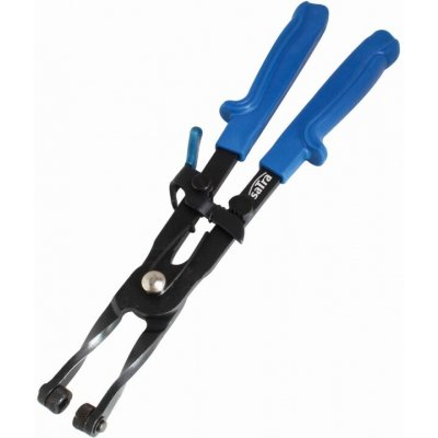 Kleště na samosvorné hadicové spony, otočné, délka 230 mm - SATRA S-EK1201 – Zboží Dáma