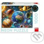 Dino Planety neon 1000 dílků – Hledejceny.cz