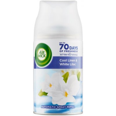 Air Wick Freshmatic náplň Cool Linen & white Lilac 250 ml – Zbozi.Blesk.cz