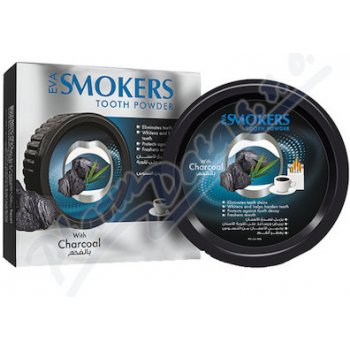 Eva Smokers Bělící zubní pudr Charcoal 40 g