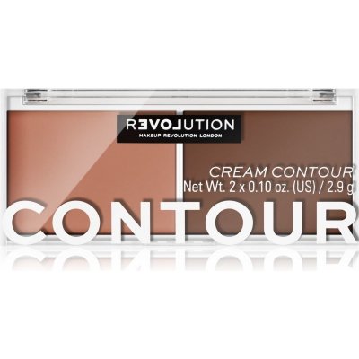 Revolution Relove Colour Play konturovací paletka duo Medium 6 g – Zboží Dáma