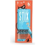Schesir Cat Stix Liquid Snack losos 6 x 15 g – Hledejceny.cz