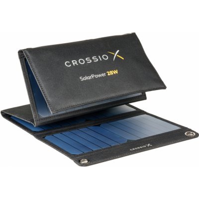 Crossio Přenosný solární panel malý SolarPower 28W 3.0 – Zboží Mobilmania