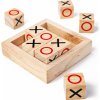 Desková hra Bigjigs Toys Dřevěné piškvorky kostky