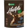 Granule pro kočky Nature's Protection Cat Dry LifeStyle GF Sterilised W,Fish 400 g