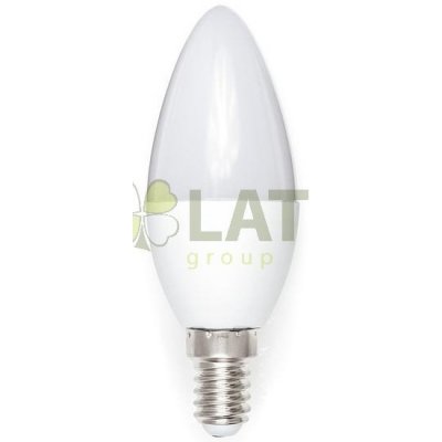 MILIO LED žárovka C37 E14 7W 600 lm neutrální bílá